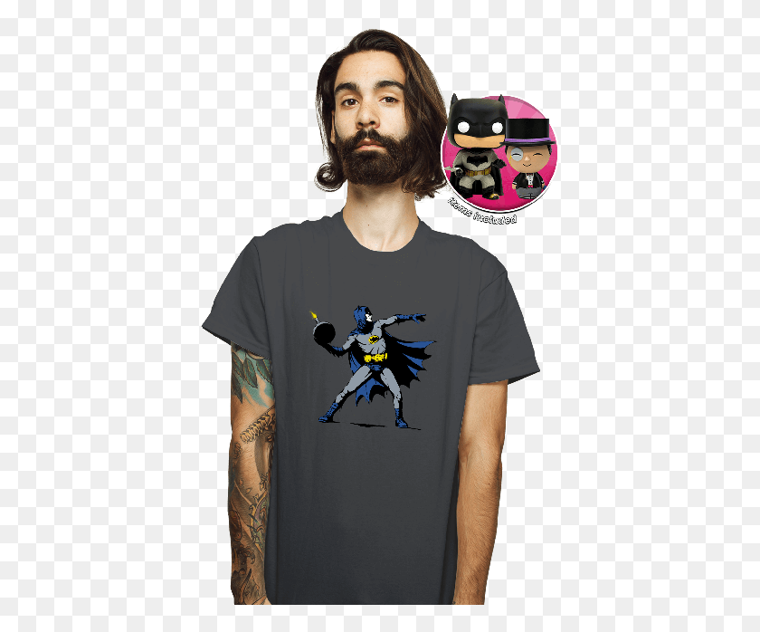 397x638 Batman Vs The Penguin Bundle Shirtpunch, Clothing, Apparel, Skin HD PNG Download