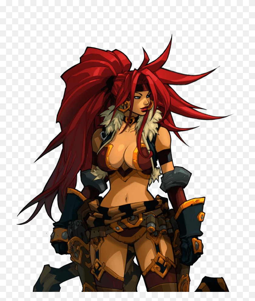 974x1162 Battle Chasers Nightwar Personaje, Persona, Humano, Overwatch Hd Png