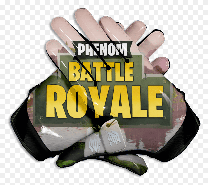 870x768 Battle Royale Football Gloves Fortnite Battle Royale Orange, Hand, Dynamite, Bomb HD PNG Download