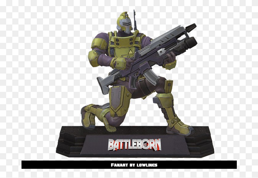 702x521 Battleborn Action Figures, Toy, Gun, Weapon HD PNG Download