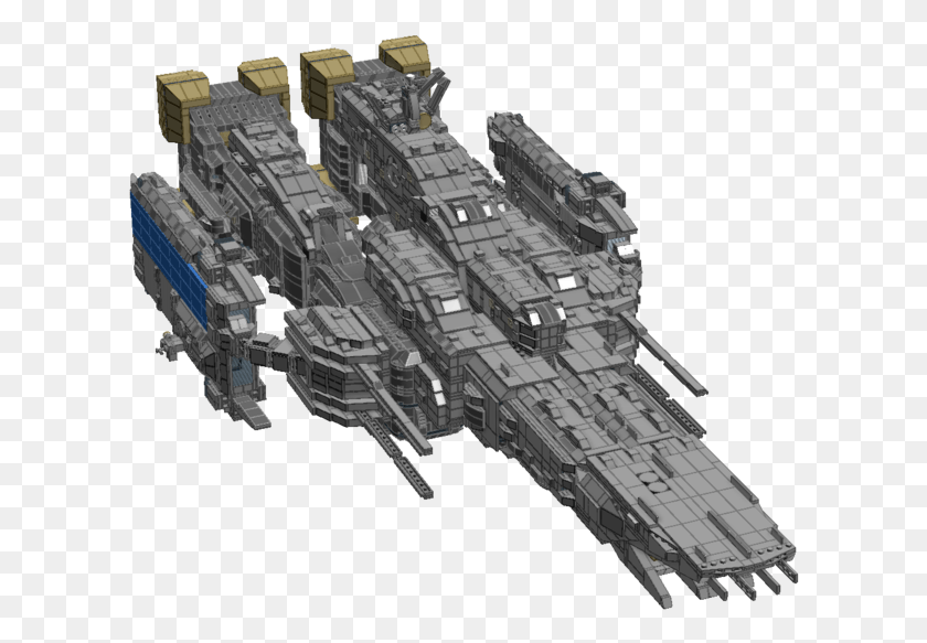 608x523 Battlecruiser, Spaceship, Aircraft, Vehicle HD PNG Download