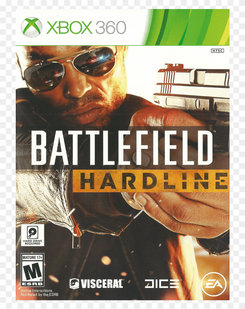 734x1001 Battlefield Hardline Front Battlefield Hardline Xbox, Sunglasses, Accessories, Accessory HD PNG Download