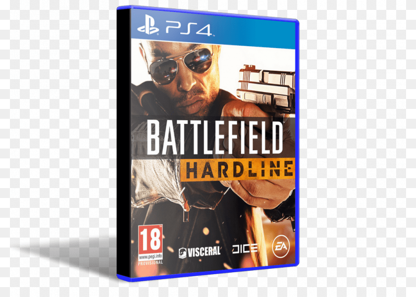 Battlefield Hardline Ps4 Battlefield Hardline, Accessories, Sunglasses, Person, Man Sticker PNG