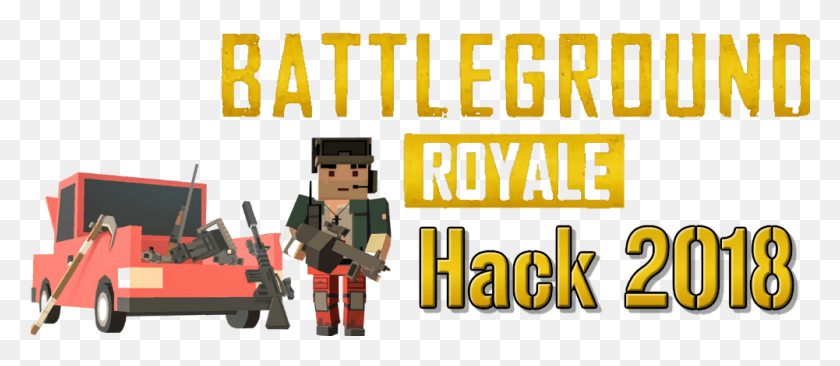 1001x393 Battleground Royale Hack Image By Rdy Portable Assault Rifle, Text, Truck, Vehicle HD PNG Download