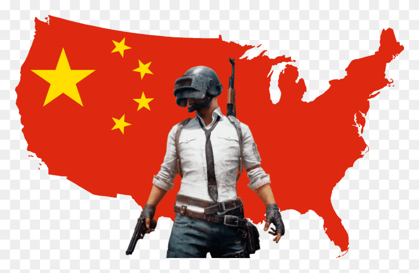 1280x800 Battlegrounds Mobile Or Pubg Mobile Red Map Of America, Helmet, Clothing, Apparel HD PNG Download
