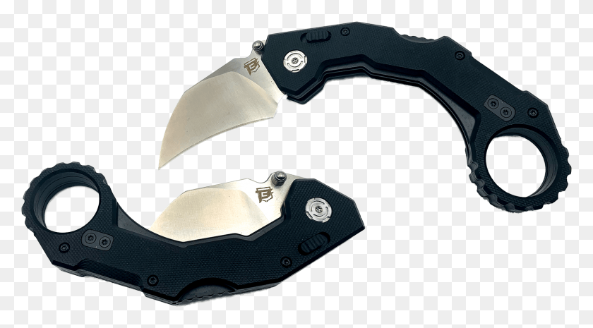 1596x829 Battltac Double Lock Karambit On Sale Utility Knife, Weapon, Weaponry, Blade HD PNG Download