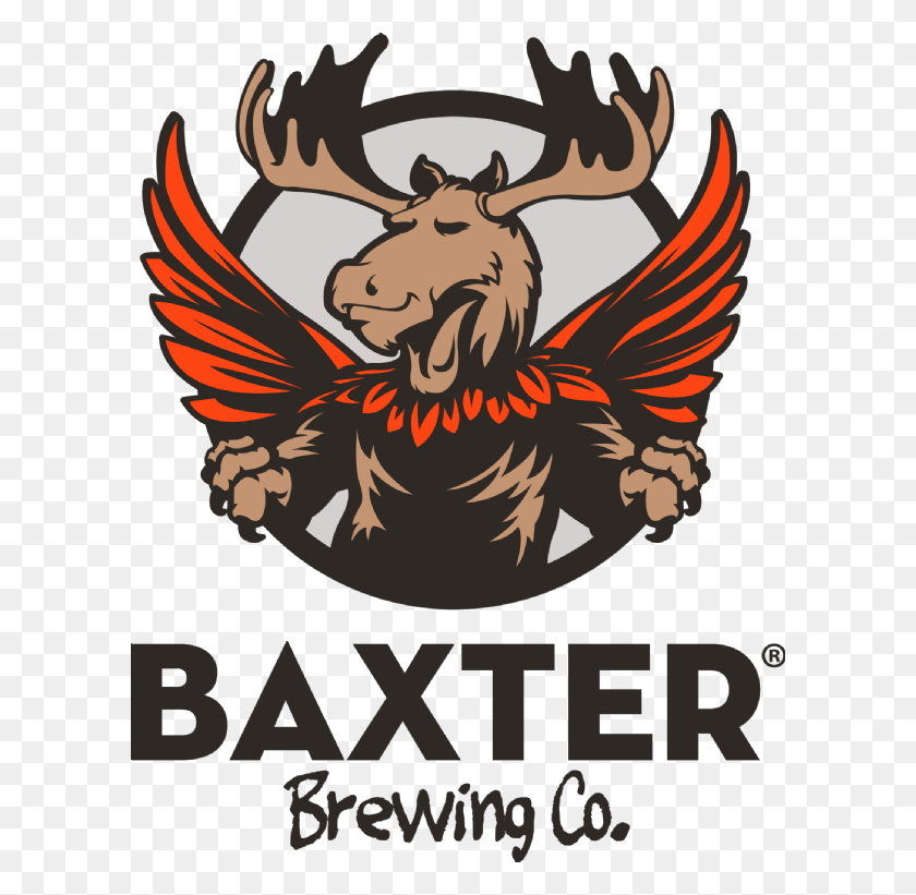 600x761 Descargar Png Baxter Brewing Set Para Lanzar Hayride Autumn Ale Baxter Brewing Logo, Cartel, Publicidad, Aves De Corral Hd Png