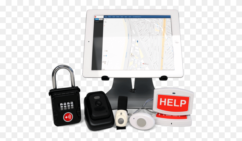 508x430 Bay Alarm Medical 2 Tablet Computer, Mouse, Hardware, Electronics HD PNG Download