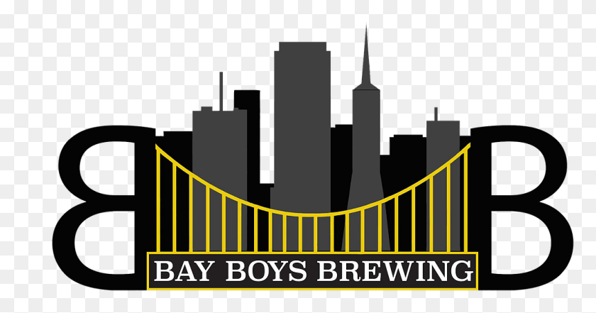 1027x502 Bay Boys Brewing Logo, Building, Bridge, Road HD PNG Download