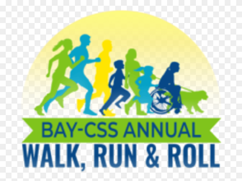 705x569 Bay Css 7th Annual Walk Run Roll Graphic Design, Person, Human, People HD PNG Download