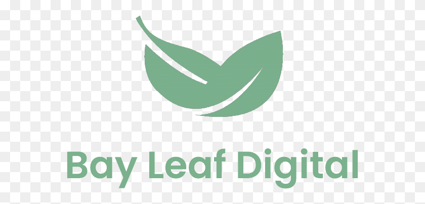 577x343 Bay Leaf Digital White Logo Graphic Design, Poster, Advertisement, Animal HD PNG Download