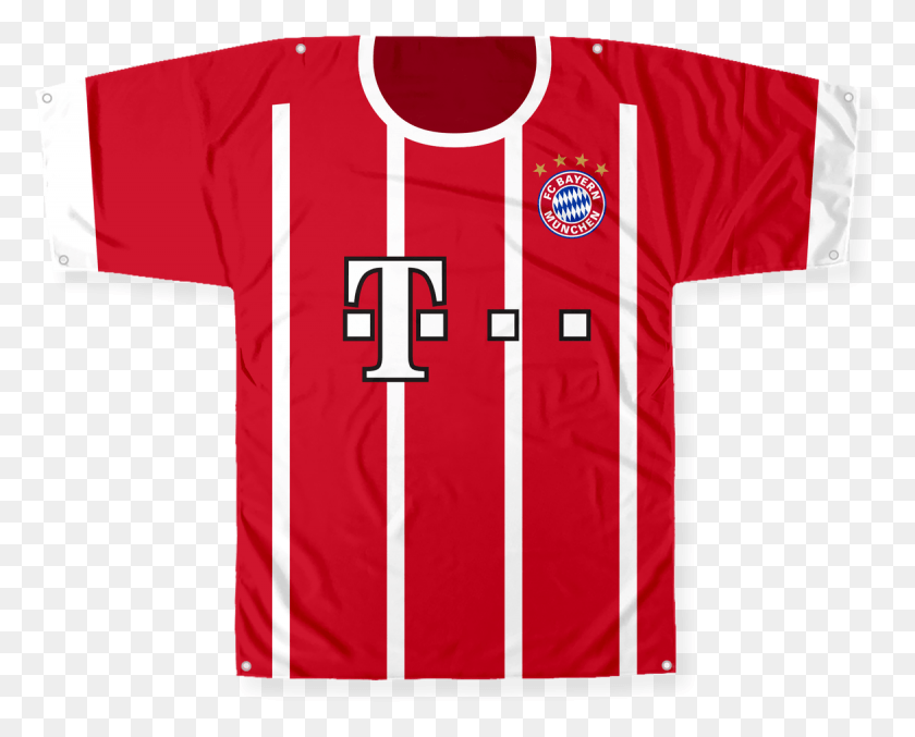1170x926 Bayern Munich 57 X 45 Jersey Banner Coman Inform Fifa, Clothing, Apparel, Shirt HD PNG Download