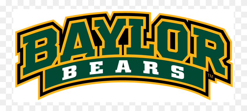 751x319 Baylor Bears Iron On Stickers And Peel Off Decals Baylor Bears, Text, Label, Transportation HD PNG Download