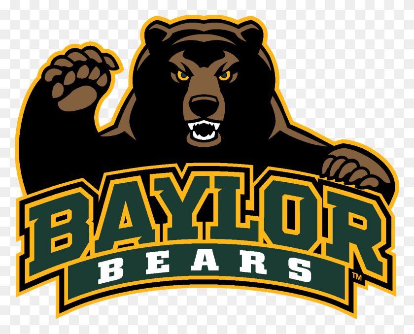 1322x1049 Baylor University Seal And Logos Baylor Bears Football Logo, Mammal, Animal, Wildlife HD PNG Download