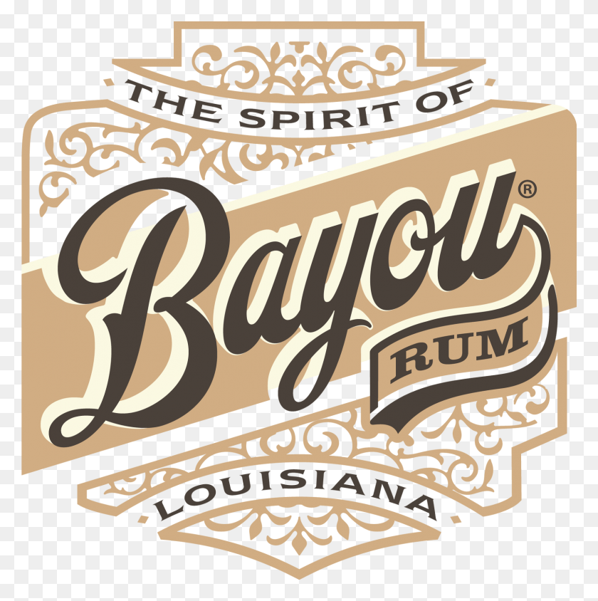 1600x1609 Логотип Bayou Rum 300 Bayou Rum, Текст, Алфавит, Этикетка Hd Png Скачать