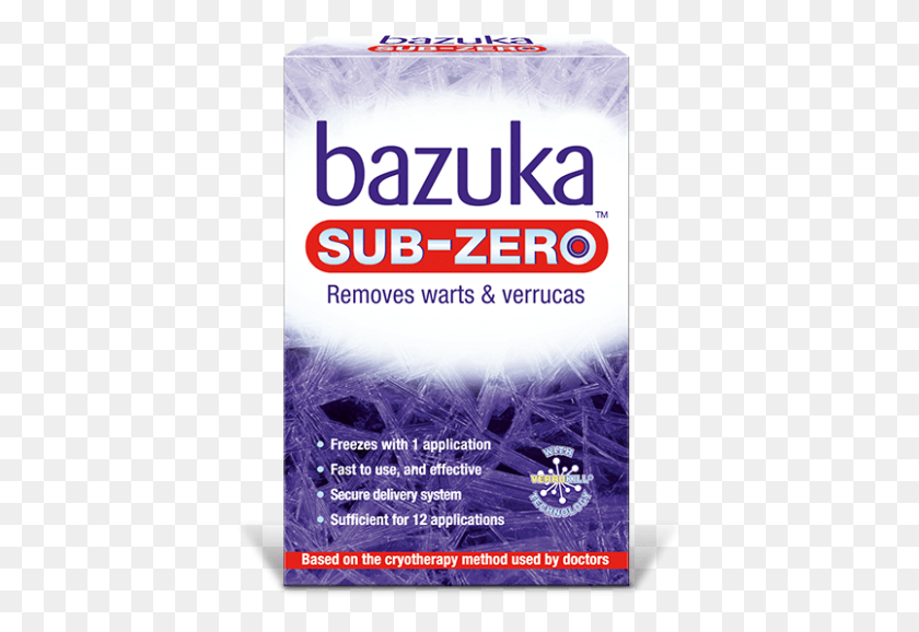 409x518 Bazuka Sub Zero 50ml Personal Care, Poster, Advertisement, Flyer HD PNG Download