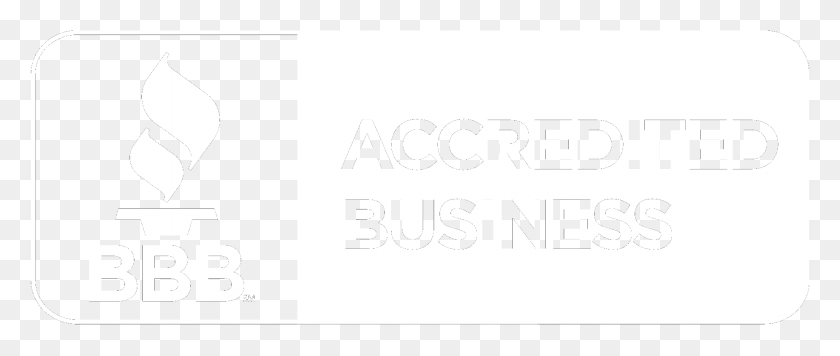 1847x703 Bbb Accredited Business Logo Bbb Logo White, Text, White Board HD PNG Download