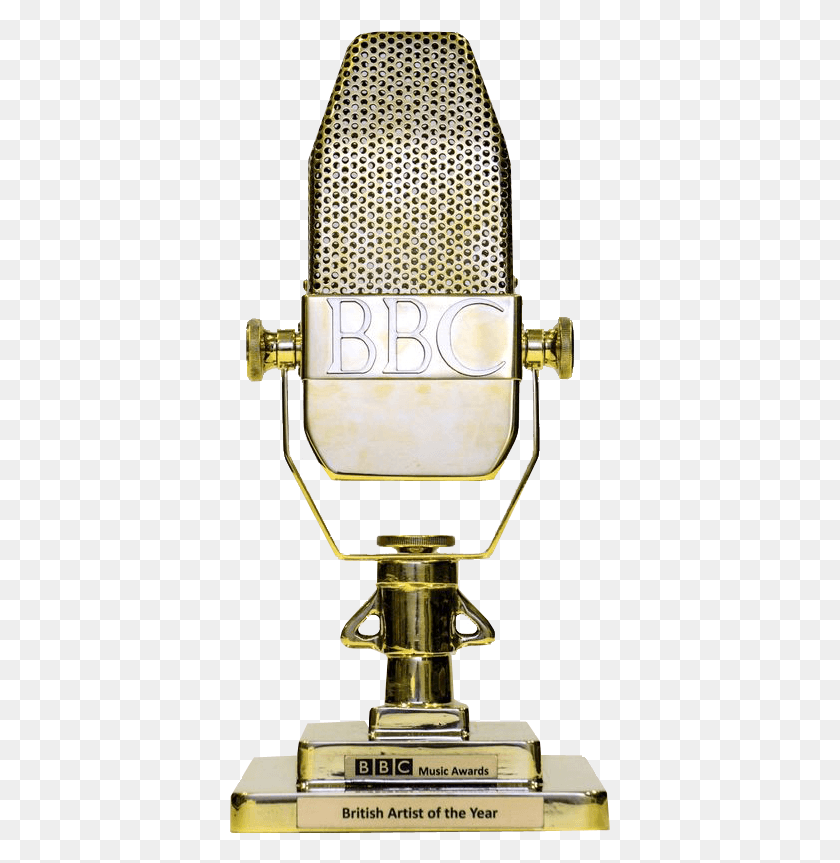 381x803 Bbc Music Awards Trophy Transparent Music Awards Trophies, Lamp, Electrical Device, Microphone HD PNG Download
