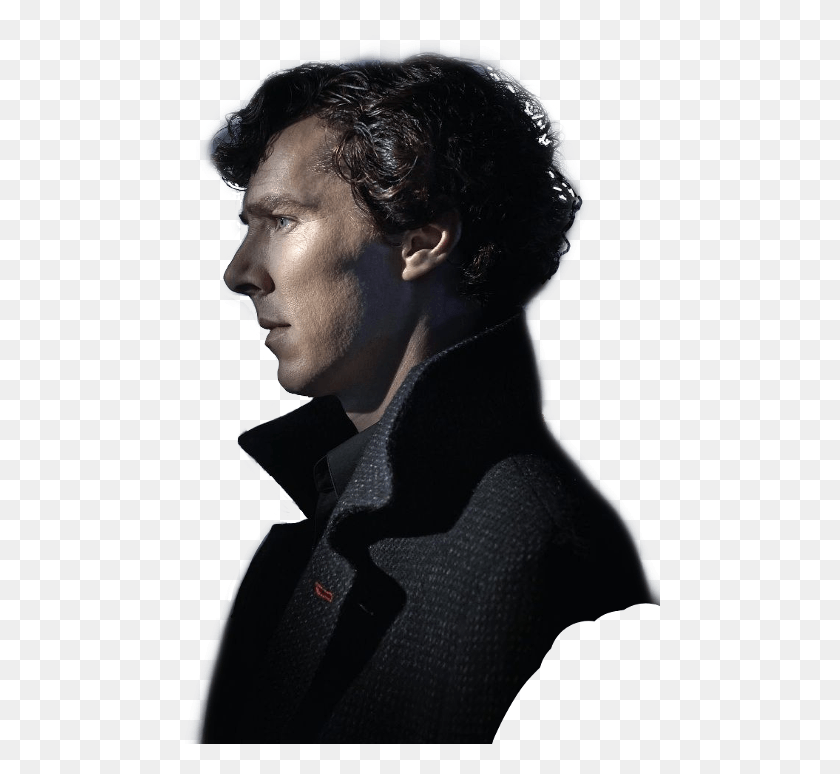480x714 Bbc Sherlock Holmes Profile, Person, Human, Hair HD PNG Download