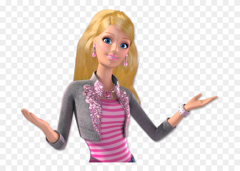 700x540 Bbgs Barbie Life In The Dreamhouse Formal, Doll, Toy, Person HD PNG Download