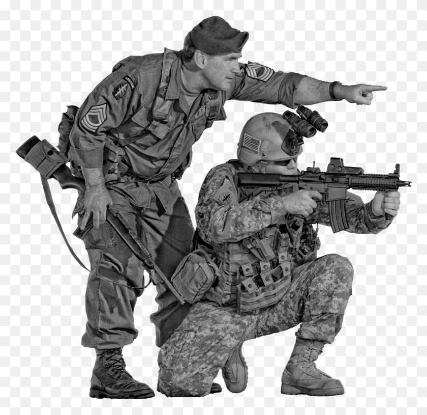 1442x1396 Bbpn Red Seven Chronicle Joe And Erik Army, Person, Human, Military HD PNG Download
