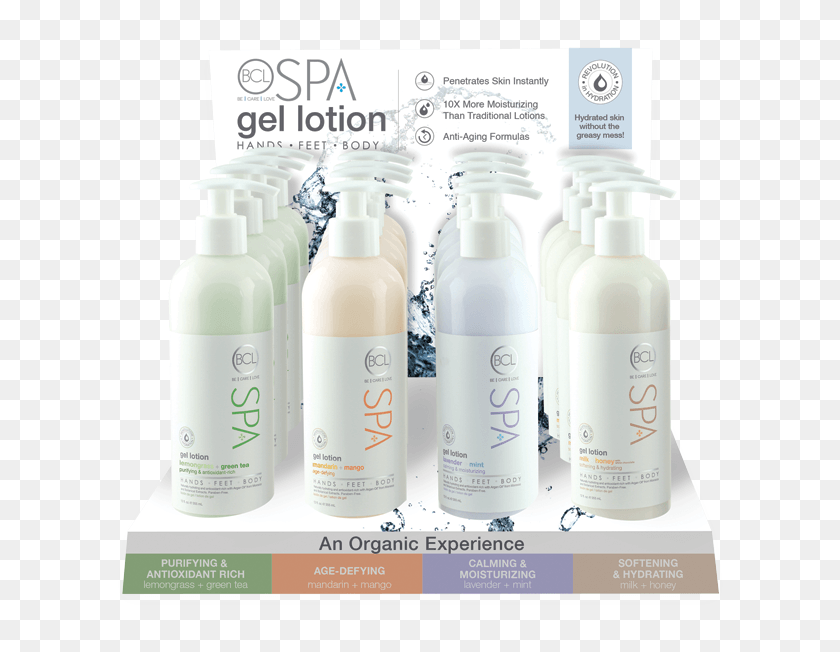 640x592 Bcl Spa Gel Lotion Counter Display Plastic Bottle, Mixer, Appliance, Shampoo HD PNG Download