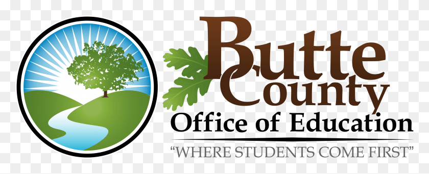 5792x2088 Bcoe Y Butte County Office Of Education, Number, Symbol, Text HD PNG Download