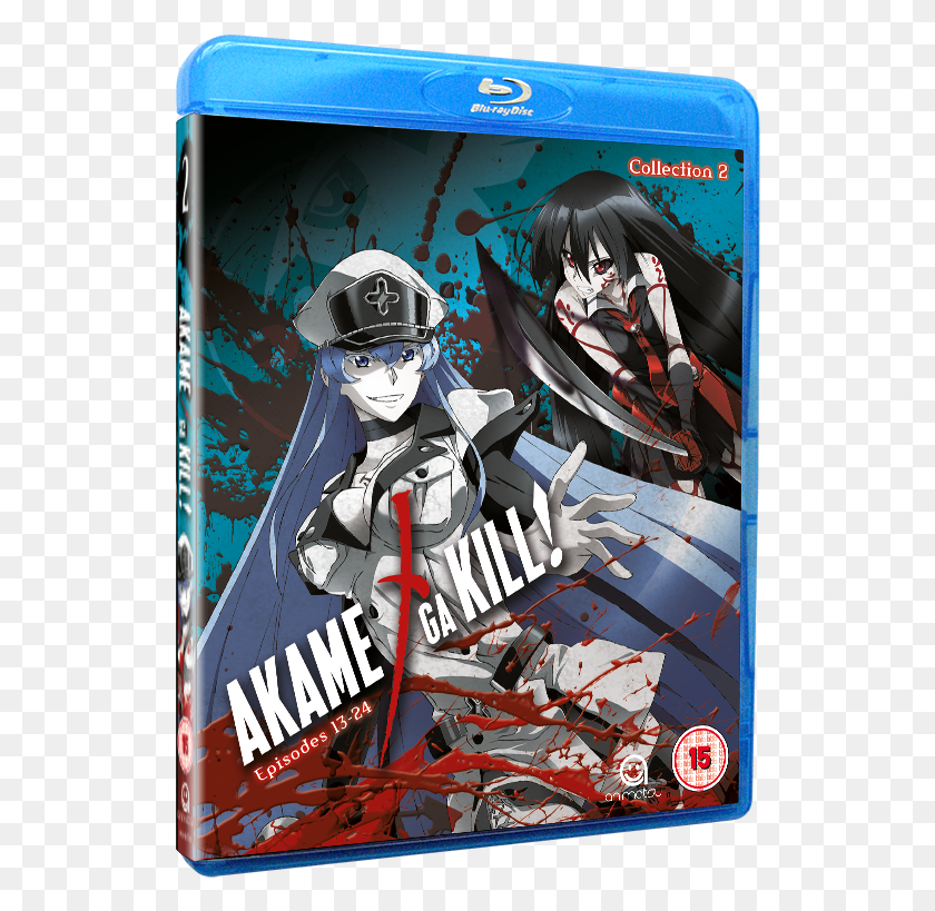 526x759 Bd Akame Ga Kill 2 3D Akame Ga Kill Blu Ray Disc, Шлем, Одежда, Одежда Hd Png Скачать