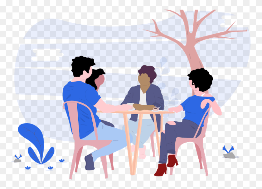 768x547 Be A Part Of A Thriving Community Hanging Out, Person, Human, Dating HD PNG Download