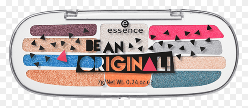 887x350 Be An Original Eyeshadow Box Essence Be An Original Palette, Label, Text, Paper HD PNG Download