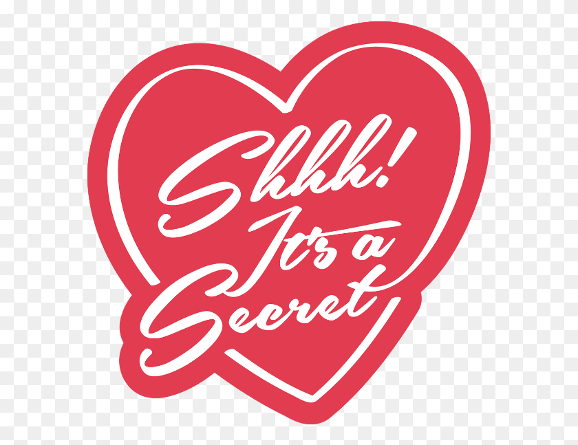 587x587 Be My Valentine Shopping Shhh It39s A Secret Clipart, Text, Ketchup, Food HD PNG Download