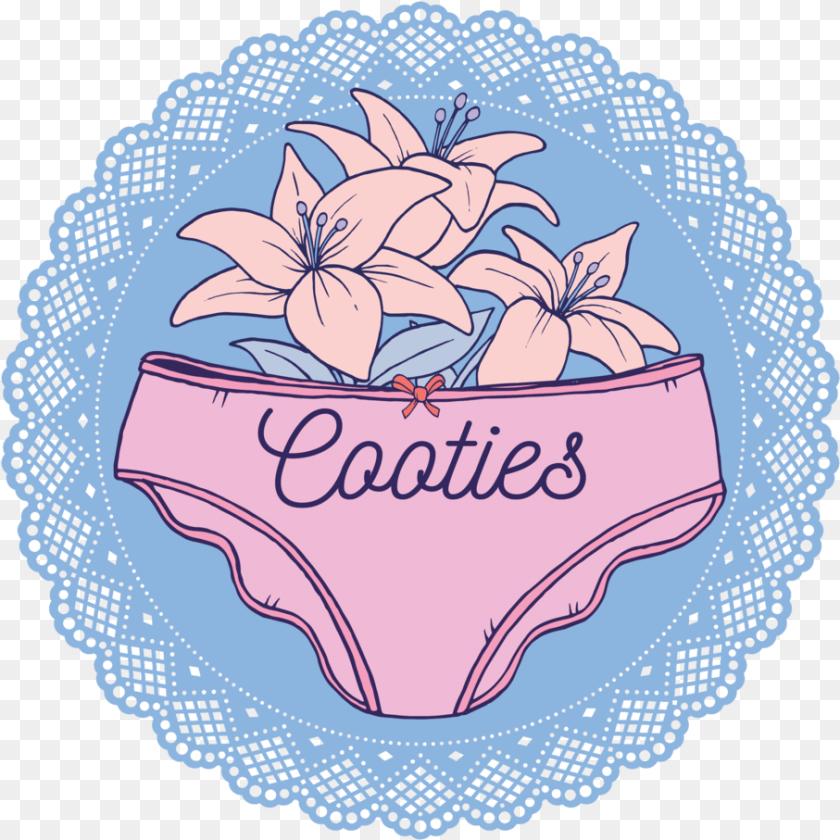 Be Quiet Magic Potion Lace Circle, Clothing, Lingerie, Underwear, Panties Clipart PNG