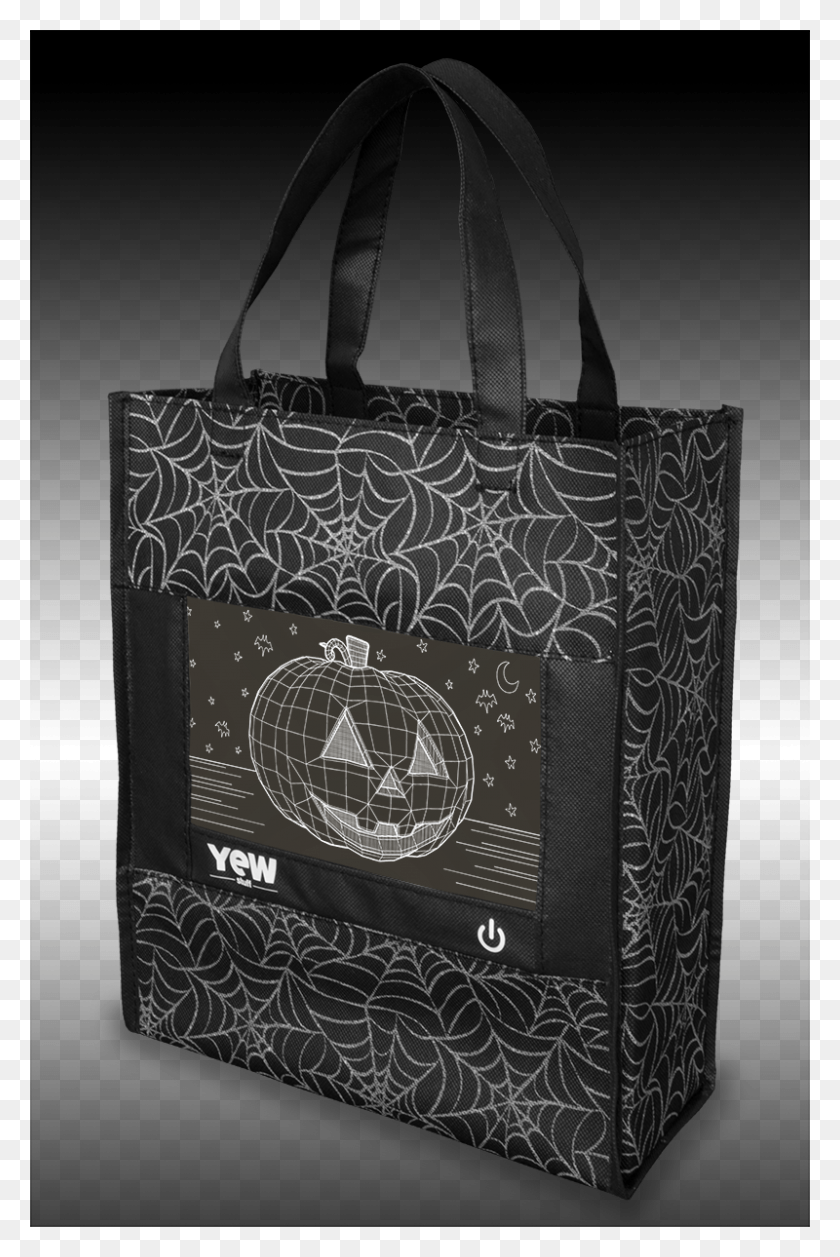 800x1228 Be Seen And Trick Or Treat In Style With The Yew Stuff Tote Bag, Handbag, Accessories, Accessory HD PNG Download