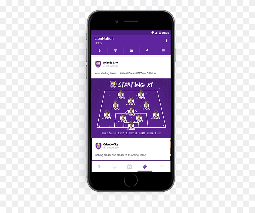 426x641 Be The First To Know Lion Nation App, Mobile Phone, Phone, Electronics HD PNG Download