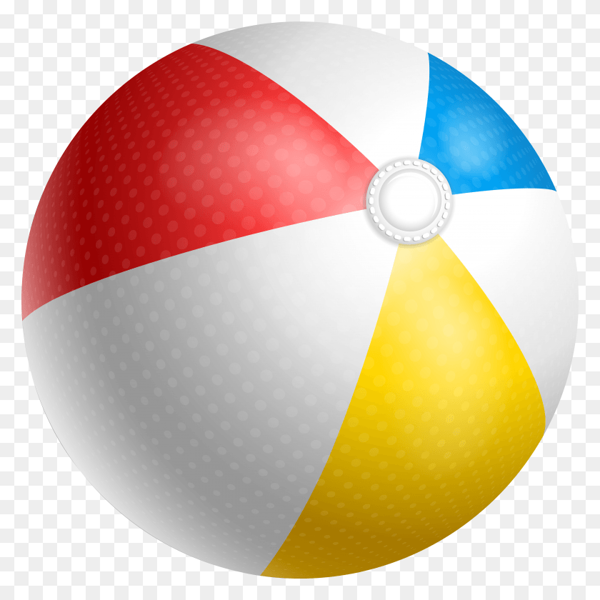 4948x4949 Beach Ball Transparent Clip Art Image, Ball, Sphere, Lamp HD PNG Download