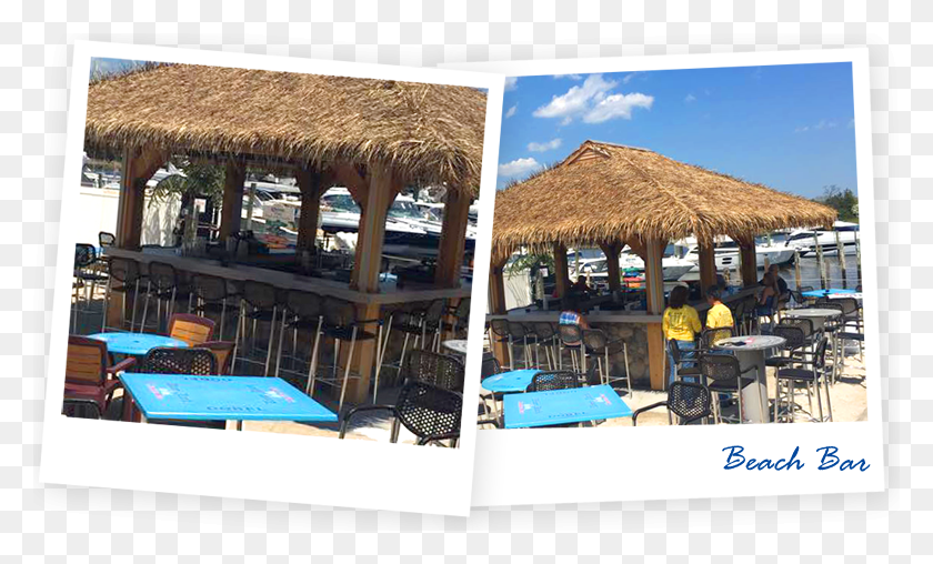 780x448 Beach Bar Brick Nj Seaside Resort, Nature, Building, Outdoors Descargar Hd Png