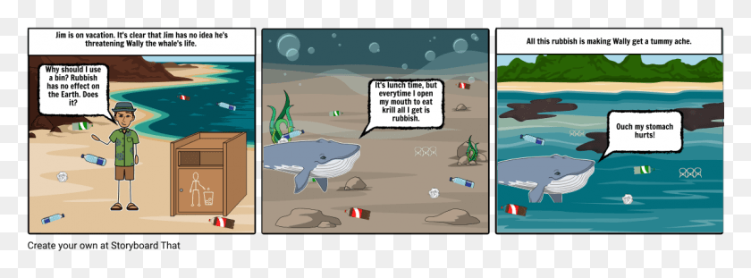 1146x369 Beach Cartoon, Sea Life, Animal, Mammal HD PNG Download