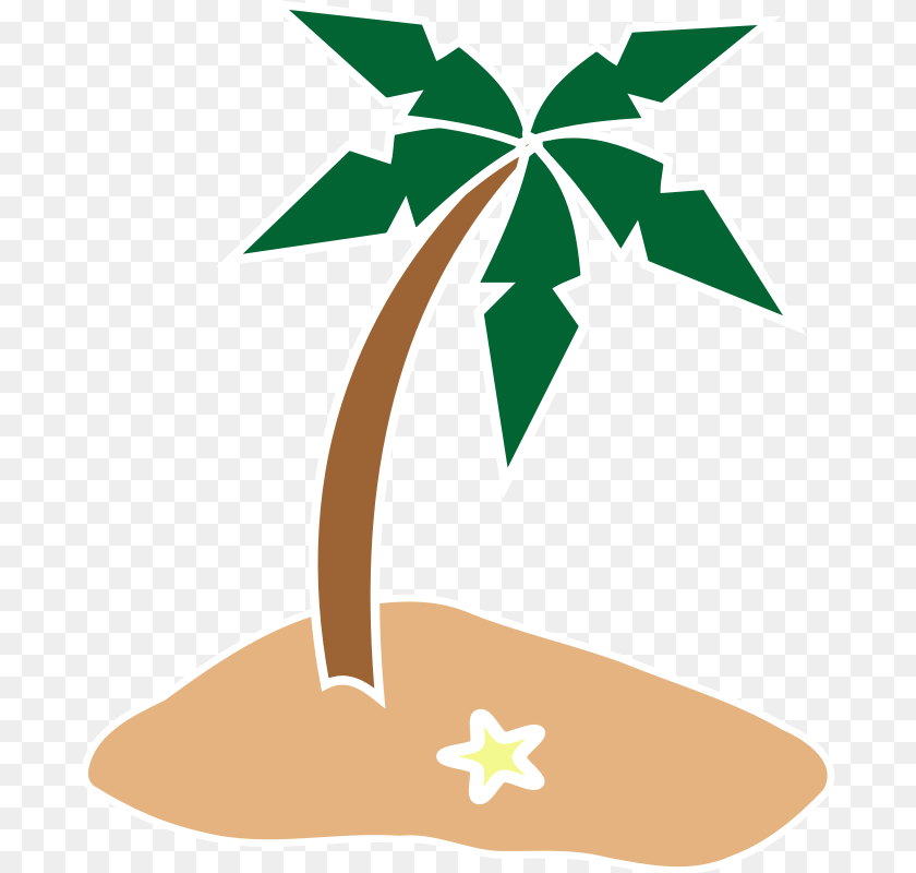 692x800 Beach Clipart, Leaf, Plant, Flower, Tree PNG