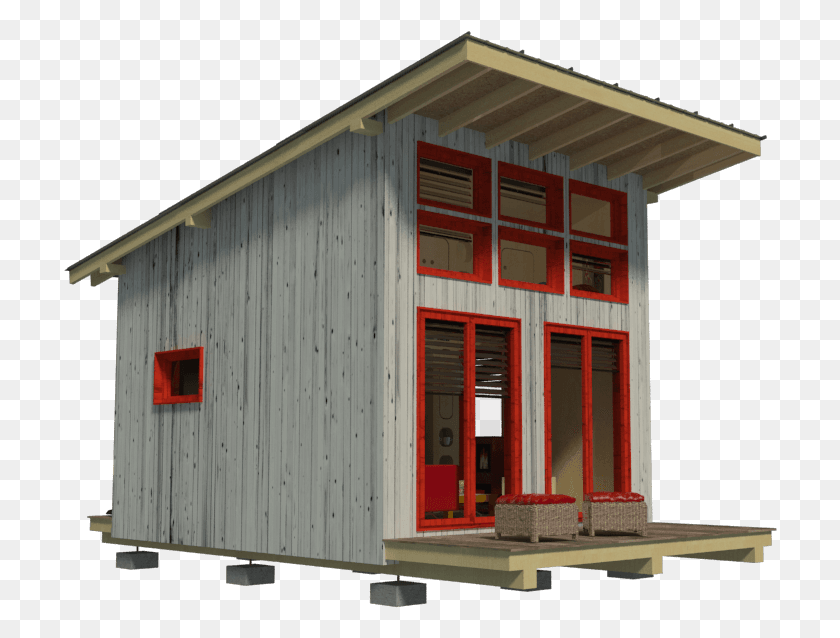 714x578 Beach Cottage Plans Marlene Tiny Beach Cottage, Building, Housing, Outdoors HD PNG Download