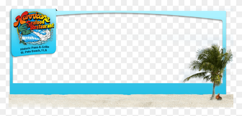 962x425 Beach Frame, Water, Sea, Outdoors HD PNG Download