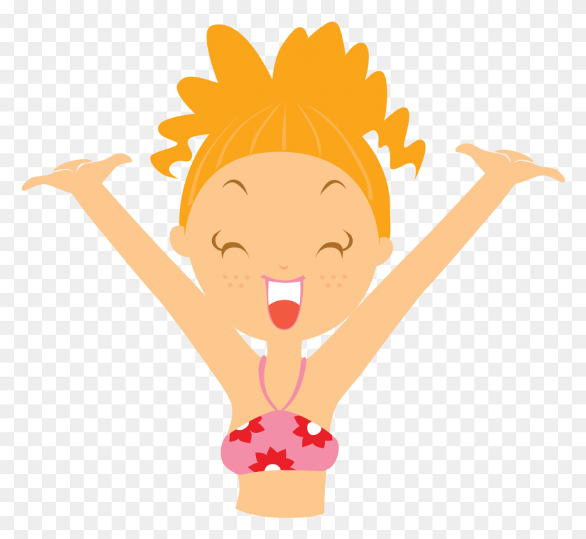 1002x917 Beach Girl Happy Icon Girl Beach Icon, Light, Doodle HD PNG Download