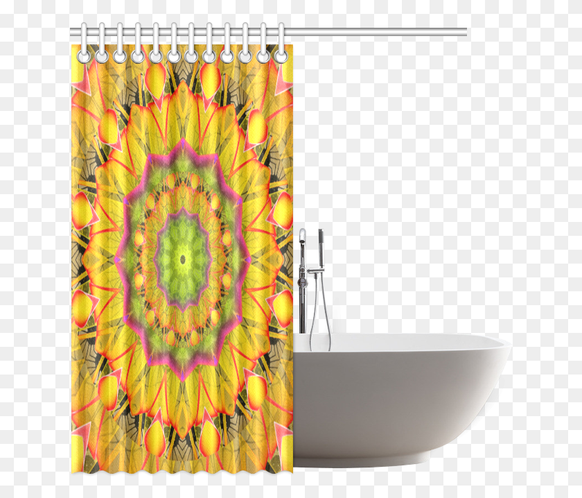 641x658 Beach Grass Golden Red Foliage Abstract Fall Days Motif, Shower Curtain, Curtain, Pineapple HD PNG Download