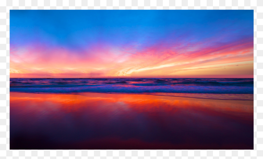 1001x576 Beach K Opendesktop Org Sunset, Nature, Outdoors, Sky Descargar Hd Png