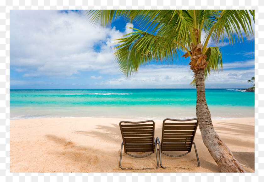 994x663 Beach Waikiki Wallpaper Tropical Island Background, Summer, Chair, Furniture HD PNG Download