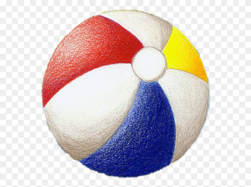 568x565 Beachball Sticker Circle, Sphere, Ball, Soccer Ball HD PNG Download
