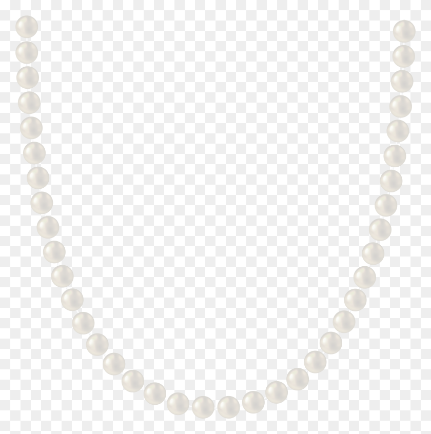 6807x6866 Bead Transparent Background Necklace Clip Art, Accessories, Accessory, Bead Necklace HD PNG Download