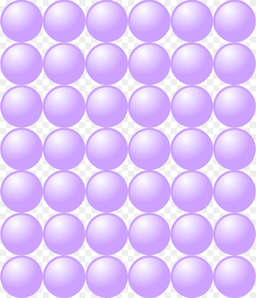 Beads Quantitative Picture For Multiplication 7x6 Clipart, Pattern, Purple, Sphere, Texture Sticker PNG