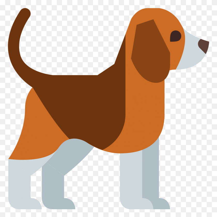1204x1202 Beagle Vector Leash Transparent Background Beagle Clip Art, Animal, Axe, Tool HD PNG Download
