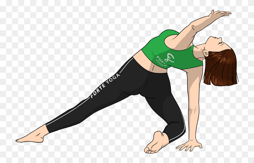 742x478 Beam Yoga Pose, Person, Human, Fitness HD PNG Download