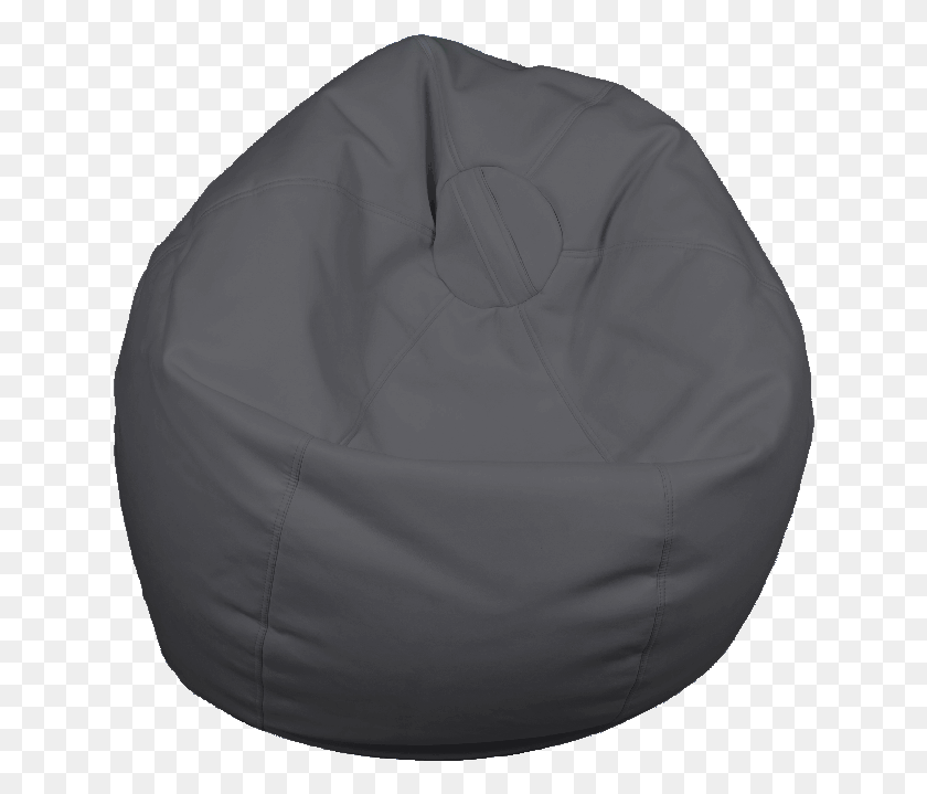 636x659 Bean Bag Gray Soft Seating Bean Bag Chair, Clothing, Apparel, Word HD PNG Download